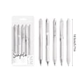 thumbnail image 2 of BiFandian 5-Pack Retractable Gel Pens, 0.5mm Fine Point Tip Pen Set, Smooth Black Ink Writing, 2 of 6