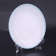 thumbnail image 2 of Fdit Photo Frame Display Stand,Dish Display Stand,10pcs Folding White Plastic Plate Holders Dish Picture Frame Decorative Display Stand Rack, 2 of 8