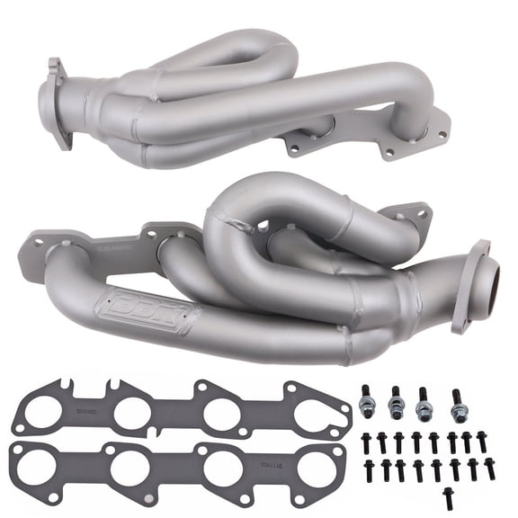 BBK Performance 4009 1-3/4 Tuned Shorty Headers Titanium Ceramic Coated Fits select: 2003-2008 DODGE RAM 1500, 2003 DODGE RAM 2500