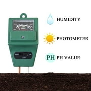 digi tal PH Meter 3 in 1 plants Flowers Soil Water Light Tester Sensor Monitor for Aquarium Indoor Garden Plant Flowers PH meter
