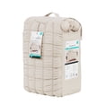 thumbnail image 2 of Mainstays 2-Piece Seersucker Comforter Set, Stone, Twin/TXL, All Ages, Unisex, 2 of 7