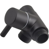 GCASLK-Shower Arm Diverter Valve for Hand Showerhead and Fixed Sprinkler,3 Way G1/2 Shower Head Sprinkler Diverter Valve Matte Black