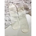 thumbnail image 3 of YooGuoGuo Women's Fishnet Floral Lace Transparent Socks, 3 of 7