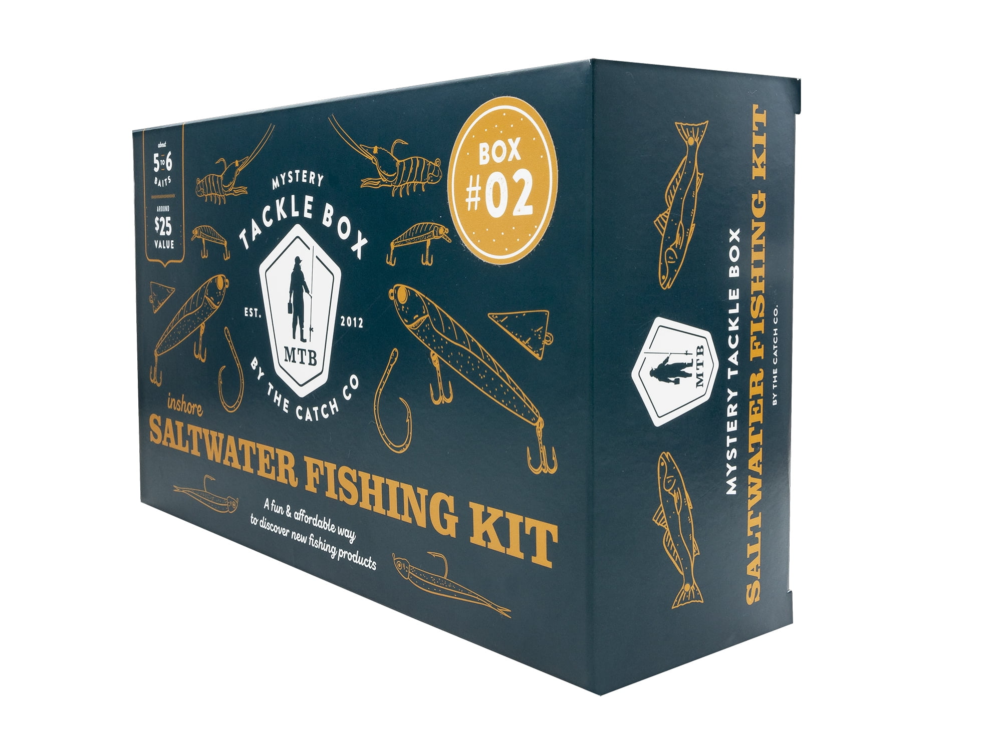 Mystery Tackle Box Fishing Kit Panfish & Trout 