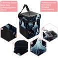 thumbnail image 2 of Ghost Foldable Car Trash Can with Lid, Leak-proof, Hanging Storage Bag - Car Trash Bin, Car Garbage Can, 2 of 6
