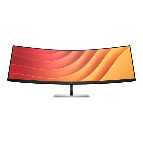 HP E45c G5 - E-Series - LED monitor - curved - 44.5" - 5120 x 1440 Dual Quad HD @ 165 Hz - VA - 400 cd/m�� - 3000:1 - 3 ms - HDMI, DisplayPort, USB-C - speakers - black head, black and silver (stand)