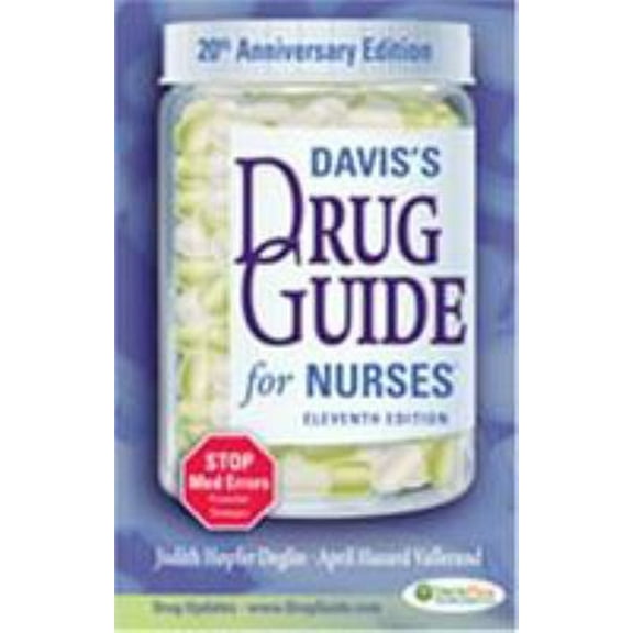 Pre-Owned Davis's Drug Guide for Nurses (Vinyl Bound) 080361912X 9780803619128