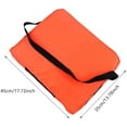 thumbnail image 4 of Throwable Flotation Device, Type IV - 18x14 Inch High Buoyancy Foam Emergency Flotation Device with Quick-Release Strap for Man Overboard Rescue & Boat Safety(1pcs), 4 of 5