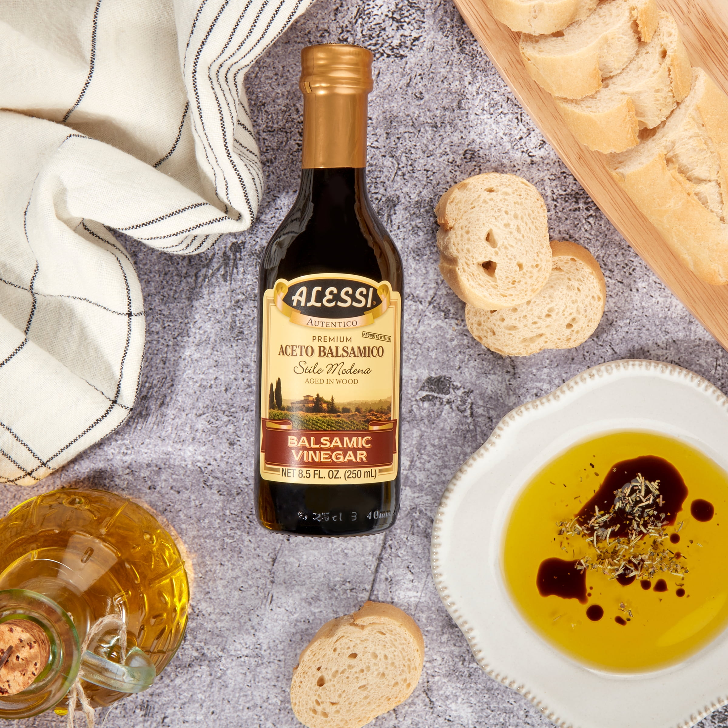(2 pack) Alessi Di Modena Balsamic Vinegar, 8.5 fl. oz.