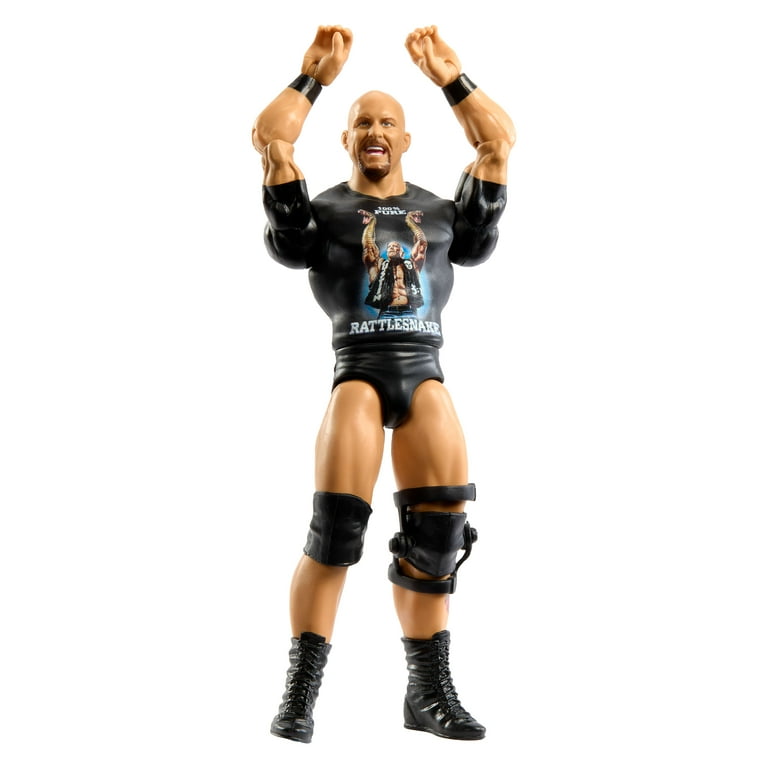 WWE STONE COLD フィギュア WWE “Stone Cold” Steve Austin Action Figure, Main Event