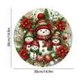 thumbnail image 3 of Christmas Placemat 1 Piece 15x15 Inches Winter Christmas Table Mat Heat Insulated And Dirt Resistants Suitable For Party Kitchen Restaurant Decoration, 3 of 6