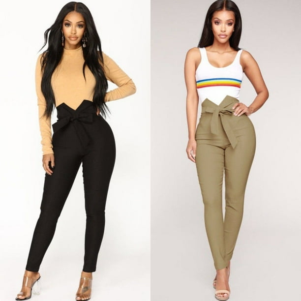 Ladies pencil trousers hotsell