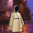 thumbnail image 1 of Poncho Imperméable pour Adultes, Chandail à Capuchon à Enfiler, Poncho pour Hommes et Femmes, Randonnée, Taille M, Kaki, 1 of 10