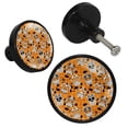 thumbnail image 2 of 4 Pcs Skull Knobs for Kitchen Cabinet Cupboard Dresser Bookcase Drawer Pulls Handles Round Home Decor, 2 of 5
