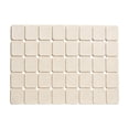 thumbnail image 1 of Silicone Foot Massage Mat Double Sided With Suction Cup Texture 27.55 in x 15.74 in Beige, 1 of 6