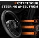 thumbnail image 3 of Cubre Volante Protector Funda Volante Piel 38cm Microfibra, 3 of 4