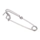 thumbnail image 4 of Fácil, Rápido, Señuelo Snap 5PCS Clips De Línea Larga Conectores De Pesca En El Mar Giratorios A Presión Hebilla Para Colgar Con Ojo Cerrado Herramienta De Pasador Rápido,, 4 of 7