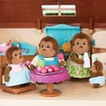 thumbnail image 5 of Li'l Woodzeez – La familia de monos O'Funnigan – Juego de 4 figuras coleccionables de monos posables con libro de cuentos – Figuras de muñecas de juego de simulación – Juguete de regalo para niños a p, 5 of 5