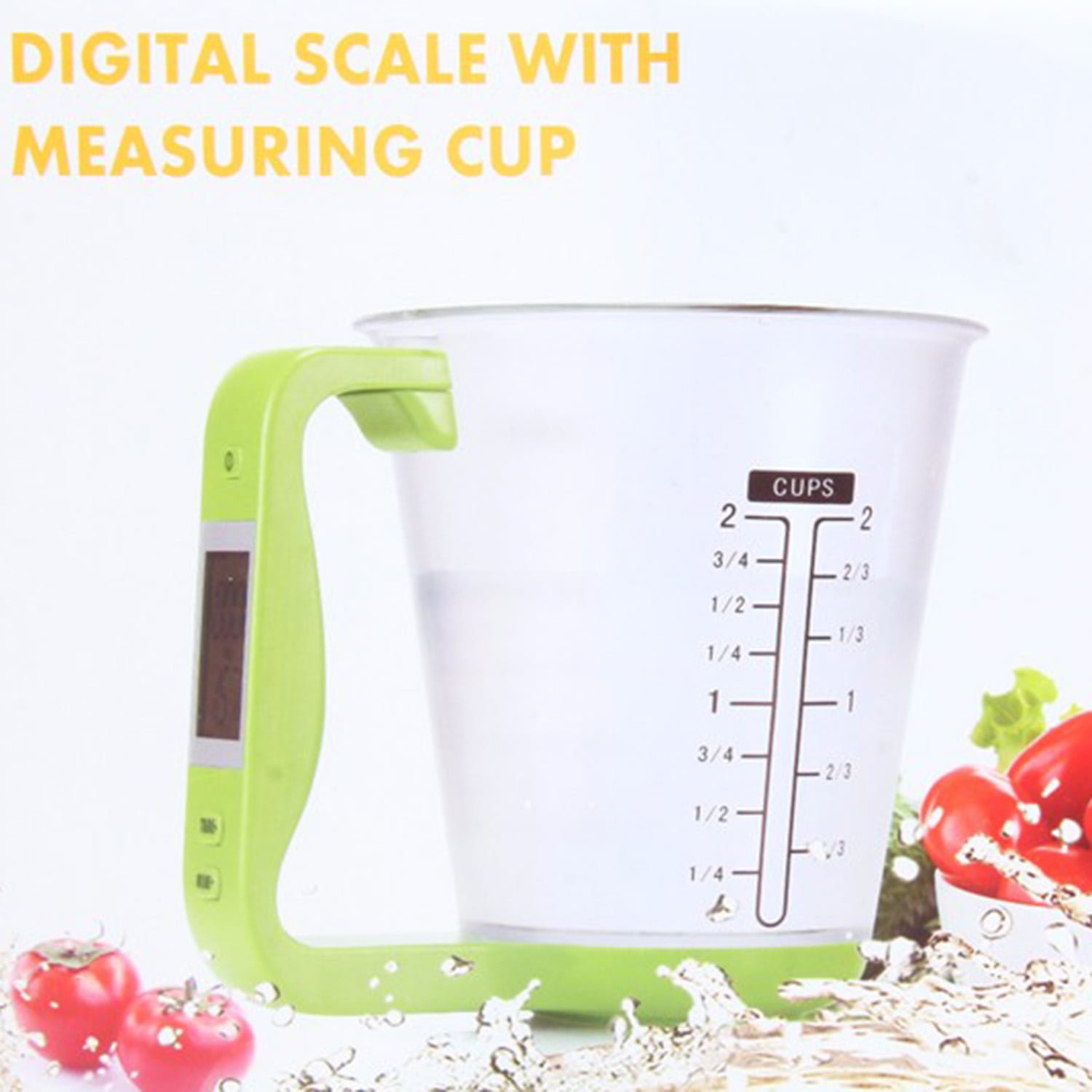 Electronic Measuring Cup Kitchen Scales Digital Beaker Measurement Cups 