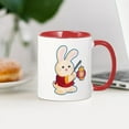 thumbnail image 3 of CafePress - Year Of The Rabbit Mug - 11 oz Ceramic Mug - Novelty Coffee Tea Cup, 3 of 4