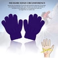 thumbnail image 2 of Dsseng Autumn And Winter Warm Knit Clothing Creative Solid Color Gloves Medium Student Glovesmas, 2 of 5