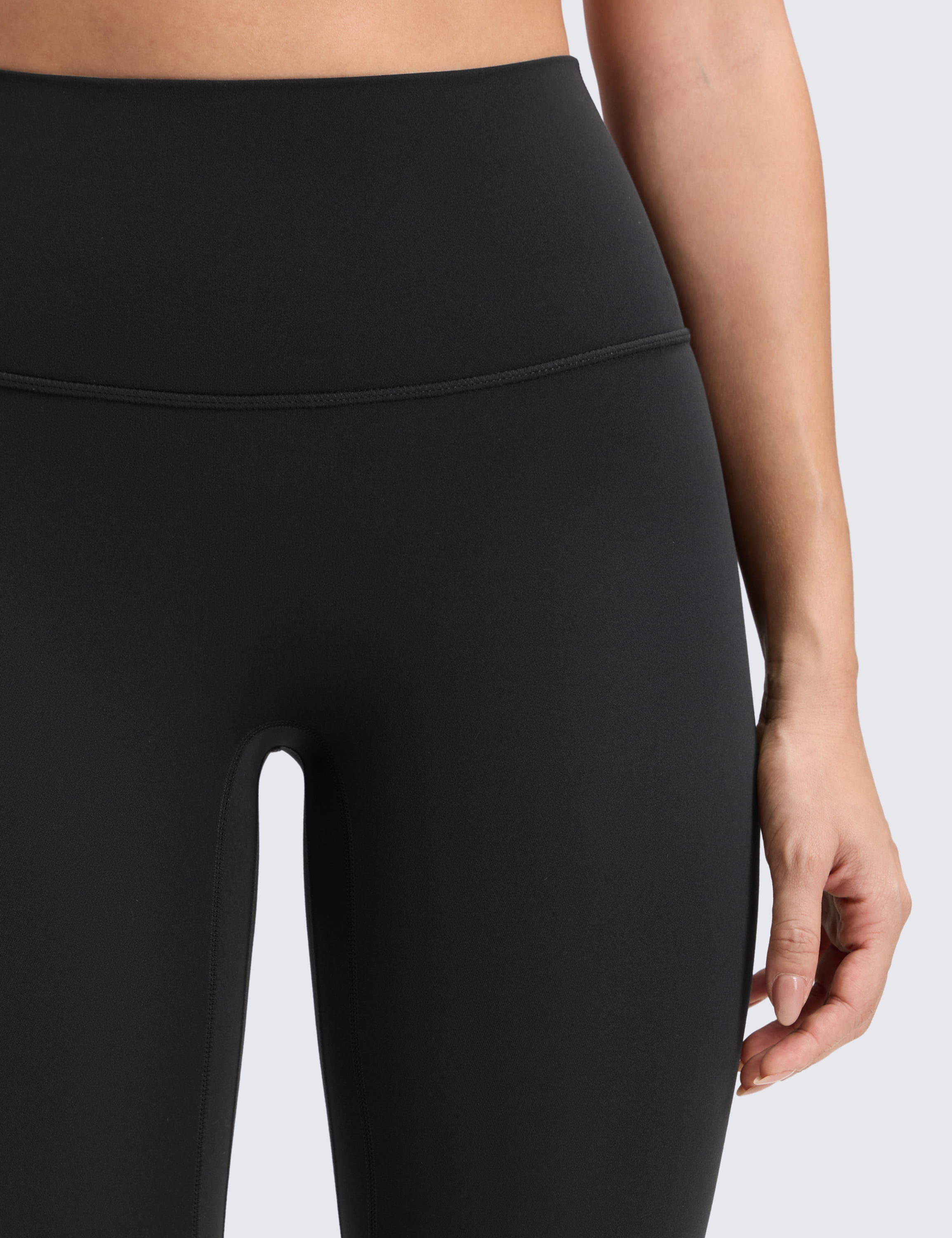 CRZ YOGA Butterluxe No Front Seam Yoga Leggings 25" High Waisted Womens Lounge Pants Workout