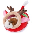 thumbnail image 1 of Warmer Hedgehog Suministros Juguetes Casa Jaula Accesorios Cama Saco de dormir Pet House Red Elk S Sailing Electrónica, 1 of 6