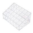 thumbnail image 1 of Organizador de maquillaje cosmético transparente, 24 latices, lápices labiales, loción cosmética, almacenamiento de maquillaje, soporte de exhibición Adepaton ZFFLD211, 1 of 5