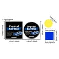 thumbnail image 3 of cpengpj 50g Car Wax and Polish Kit, Carnauba-Silicone Formula for Swirl Removal, Gloss Boost and Paint Protection, Safe for All Vehicle Colors with Applicator Pad and Microfiber Cloth, 3 of 9