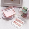 thumbnail image 2 of Nail Art Organizer Transparent Plastic Packaging Box Nail Enhancement Storage Jewelry Necklace Display Gift Box, 2 of 14