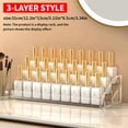 thumbnail image 6 of 3/4/5/6/7 layer acrylic display frame, multi-layer simple installation, suitable for display and storage of nail polish and cosm, 6 of 10