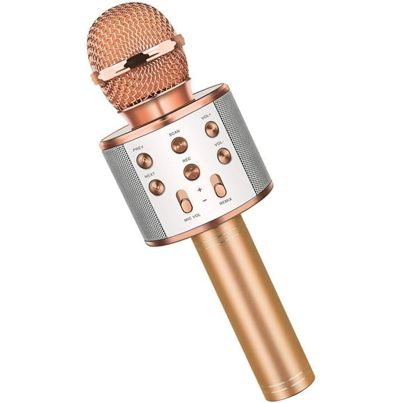 Fun Toys for 3-12 Year Old Girls, Microphone for Kids Karaoke Microphone Birthday for 5-12 Year Old Boy Toy Microphone for Kids-Best gifts