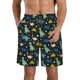 thumbnail image 1 of Balery Dinosaur Traje de Baño Estilo Hawaiano para Hombre, Shorts de Secado Rápido con Bolsillos-Large, 1 of 6