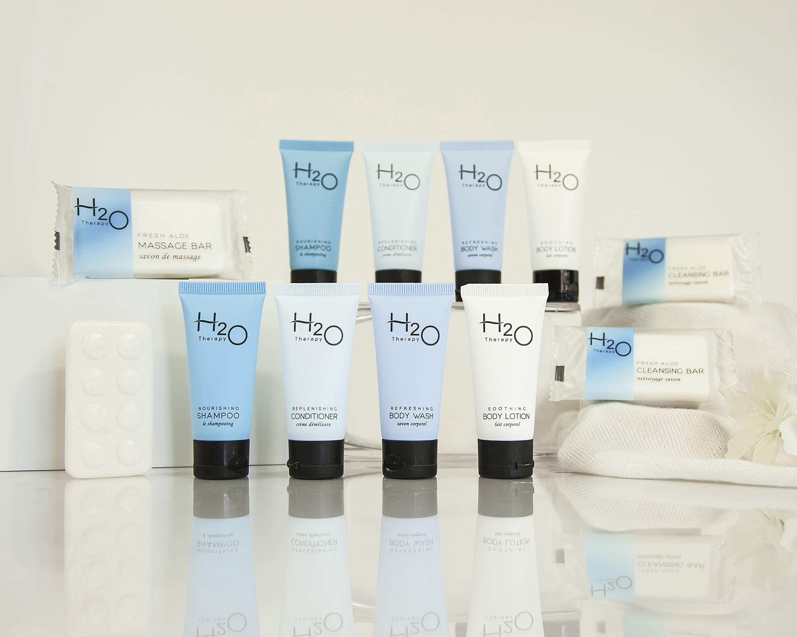 H2O Therapy Single Use Body Lotion, 0.85 oz Tube, 300/Carton