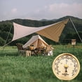 thumbnail image 6 of Hxlazmoo High Precision 70mm Gold Pointer Barometer with Adjustable Calibration for Home, Ship, and Lab Use – Built-in Temperature & Humidity Gauge, 6 of 8