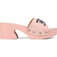 thumbnail image 4 of Sam Edelman Francina Pale Pink Platform Slip On Slide Mule Block Heeled Sandals (PALE PINK, 9), 4 of 4