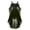 W-Green764, variant on Halloween Womens Dresses, Mesh Sheer Bell Half Sleeve High-Low Dress, Off The Shoulder Gothic Dresses For Women