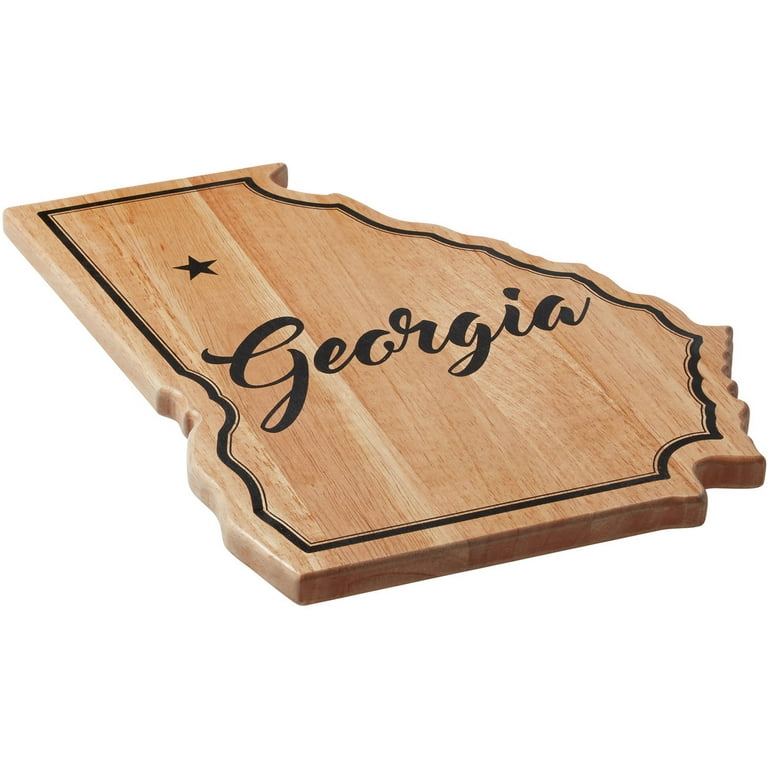 Farberware Rubberwood Cutting Board Set with Juice Grooved and