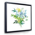 thumbnail image 2 of Designart Meadow Flowers Garland FLOAT FRAME WALL ART, 2 of 4
