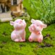 thumbnail image 2 of Figuras de cerdo en miniatura Sailing 8 piezas adornos para decoración de jardín de hadas, 2 of 6
