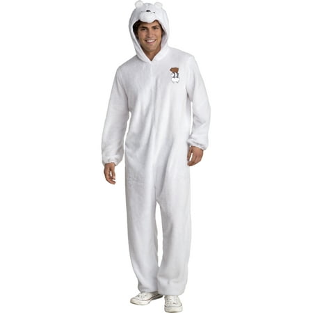 We Bare Bears Ice Bear One Piece Suit Adult Costume