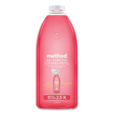 Method All Surface Cleaner, Grapefruit Scent, 68 oz Plastic Bottle, 6/Carton (01468CT)