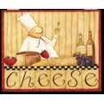 thumbnail image 2 of DiPaolo, Dan 31x26 Black Ornate Wood Framed with Double Matting Museum Art Print Titled - Cheese, 2 of 4
