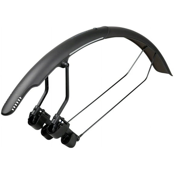 Topeak Tetrafender R2, Rear Fender - Fits Up To 650/700 x 32 Road Tire, Black