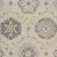 thumbnail image 6 of 5â€™ Round Ivory Intricate Floral Area Rug, 6 of 6