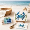 thumbnail image 5 of Sea Glass Art Diy Kit,Diy Sea Glass Mosaic Art Kit,Ocean Inspired Themed Frosted Sea Glass Craft Kit with Wooden Easel,Coastal Home Decor Creative Handmade Gift, 5 of 5