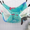 thumbnail image 5 of Small Pet Cage Hammock, Double-Layer Sugar Glider Hammock Bed, Warm Fleece Cage Hanging Hammock for Chinchilla Parrot Guinea Pig Ferret Squirrel Hamster Rat Playing Sleeping - style5, 5 of 5