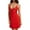 Red, variant on Sinhoon Sexy Backless Babydoll Lingerie Dress for Women Sleeveless V Neck Nightgown Sleepwear Nightwear Pajamas