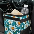 thumbnail image 6 of Daisy Foldable Car Trash Bin with Lid, Leak-Proof, Hanging Storage Bag - Trash Can for Car, Car Garbage Can, 6 of 6