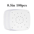 thumbnail image 4 of thinsony 100 Pieces Air Fryer Liner Square Non-Stick Dining Bakery Kitchen Baking Cooking Mat Cookware Kitchenware Accessories 8.5 inch, 4 of 8